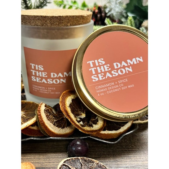 Tis The Damn Season Jar Candle 8 oz - Picture 8 of 12